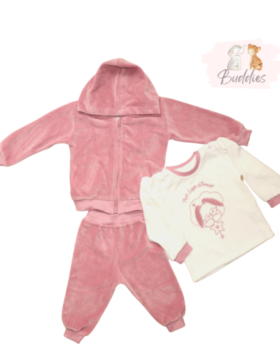 Сет от 3 части „Casual pink“