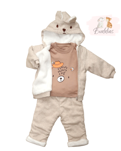Плътен комплект от 3 части „I’m a little snowman“