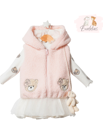 Комплект от 3 части „Pretty baby bear“