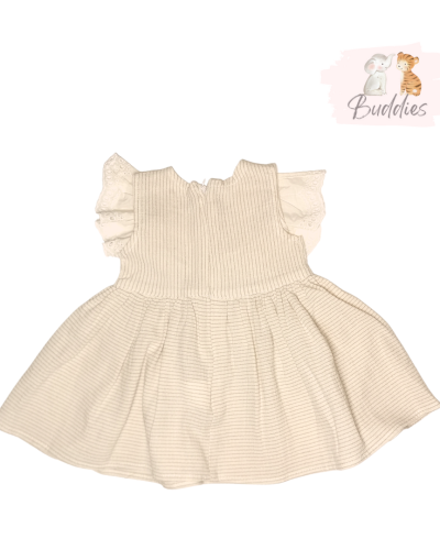 Рокля с лента за глава „Elegant in beige“