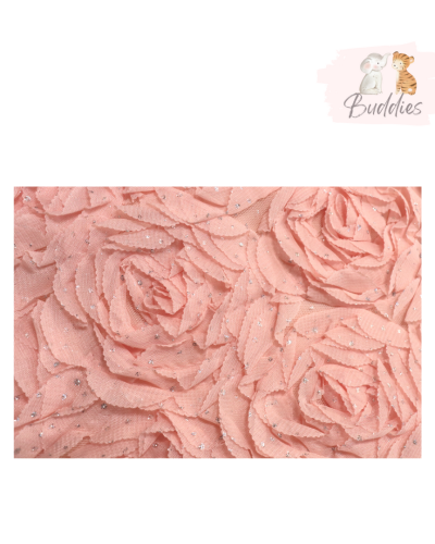 Рокля с чантичка „Beautiful pink rose“