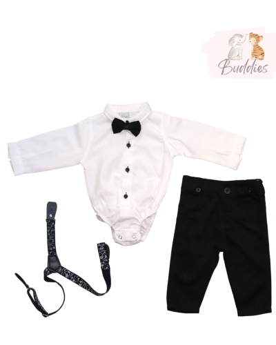 Комплект от 4 части „Gentleman in white“