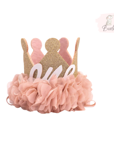 Коронка „Birthday queen“ pink