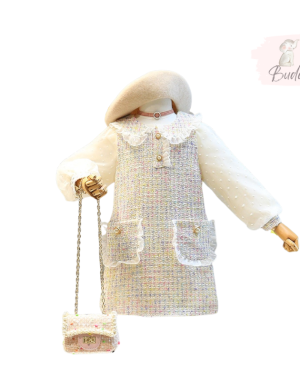 Детска рокля „White boucle“