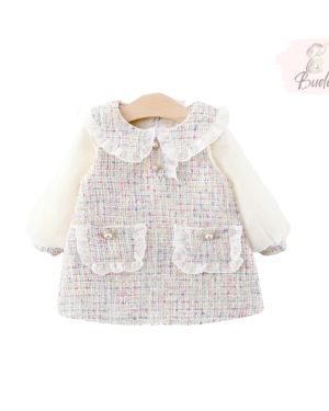 Детска рокля „White boucle“