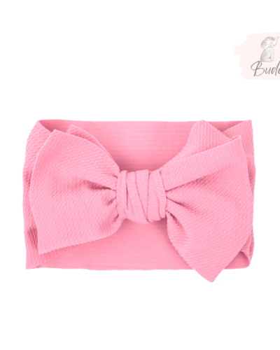 Лента за глава „Lovely ribbon“ neon pink